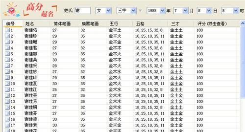 普通人名大全查询,70后姓名大全至少70个姓名以上 在线等待图3