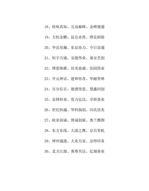 起公司名字的吉利字,起公司名字的吉利字有哪些图5