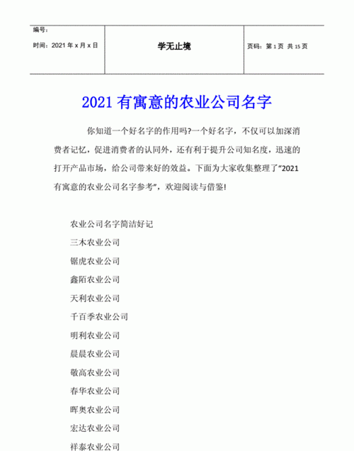 2021年简单大气公司名字，2021男孩名字大全？图4