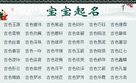 婴儿起名字大全免费女孩儿,宝宝免费取名字大全图1