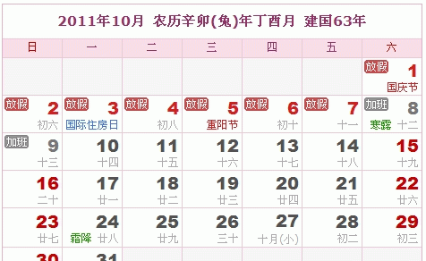 2011农历年是什么年,是什么年图2