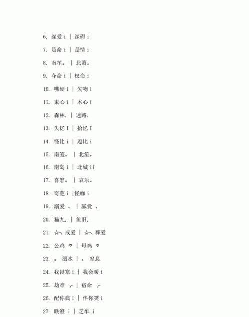 2字情侣名古风独一无二,俩字情侣名图4