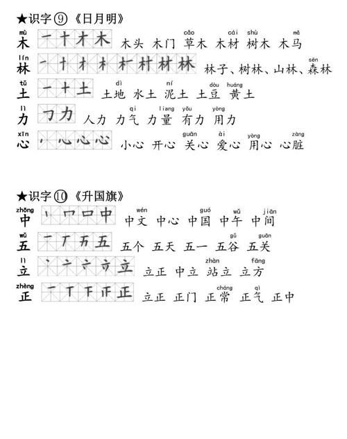 横组词,横的多音字组词图9