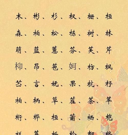 木字旁的字有哪些适合取名男孩,木字旁的字有哪些适合做男孩名字图1