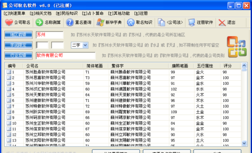 公司起名测试打分网,公司起名测试吉凶图1