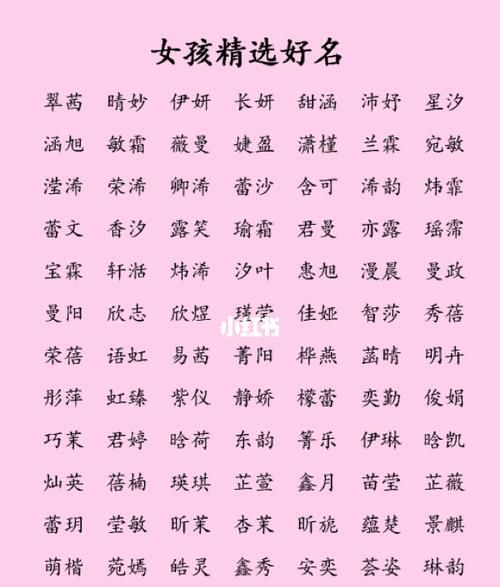 女生名字叫什么好听,女生名字叫什么好听又有内涵的图3