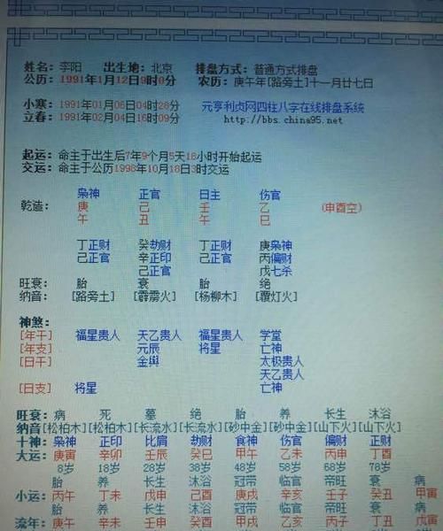 八字取名测试,测生辰八字并起名图2