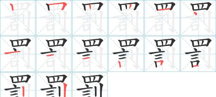 罚的部首和结构,罚的偏旁是什么图1