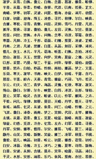 什么名字好听又可爱,好听又可爱的仙女昵称有哪些图3