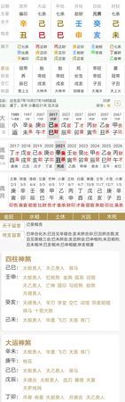 四柱八字排盘免费,免费四柱八字排盘详解图4