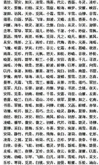 女孩姓刘取什么名字好听,姓刘的女孩叫什么名字好 图2