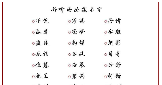 怎么取名字才好,名字怎么取才好图3