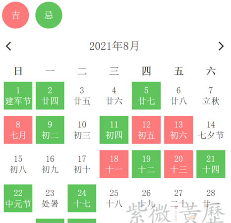 老黄历吉日查询,黄道吉日查询图2