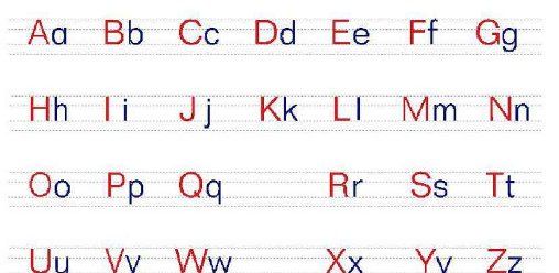 26个拼音字母表读法,小学一年级下册26个汉语拼音字母怎么读图2