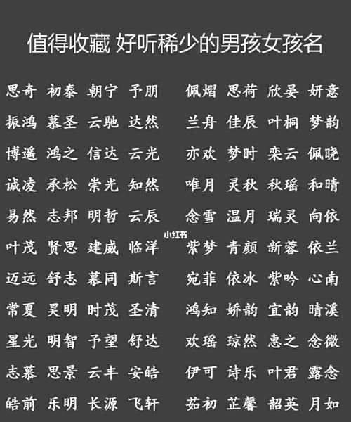 怎么起名字好听男孩,给男孩起个好听又有意义的名字图6