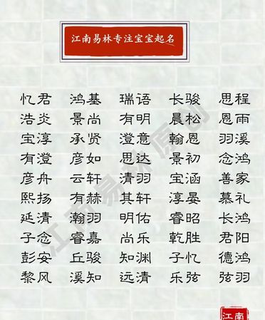 高雅有内涵的名字，求好听的有深意的名字？图1