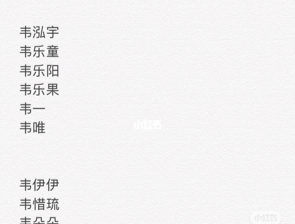 韦姓独一无二的女孩名字大全,姓韦的女孩取什么名字好听图3