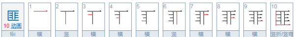 匪的笔顺,匣的最后一笔是什么图2