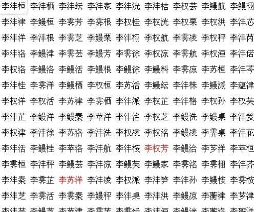 李姓女孩名字大全有诗意的那种,李姓女生好听的名字2个字图1