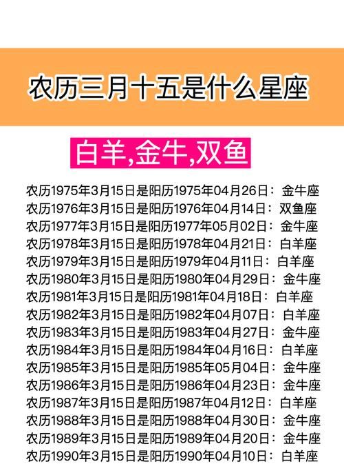 农历3月23日是什么星座
,农历三月二十三是什么星座图2