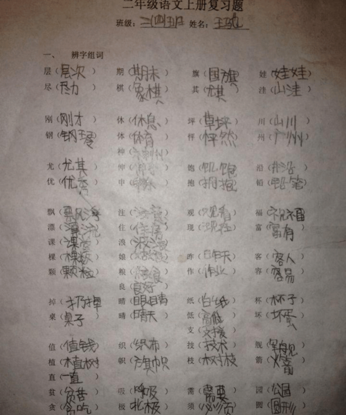 字组词,字的组词有哪些呢一年级图1