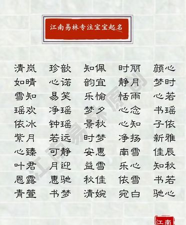 今年女孩起什么名字好听,女生起什么名字最好听图4