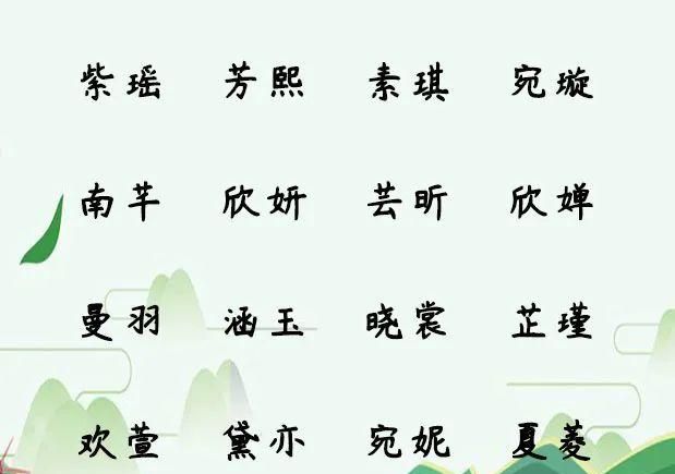 宝宝取名字大全免费女孩,小孩名字女孩名字大全2022免费图2