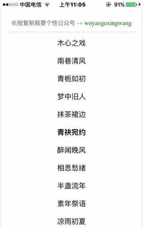 4个字的古风昵称,四个字的古风网名,古风四个字的名字图3