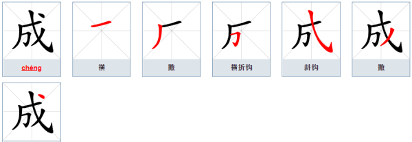 成的拼音和组词,成的拼音图1