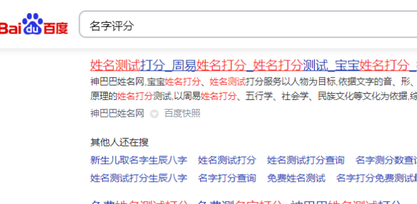 网上取名如何打分,姓名测试打分哪个最准确的图3