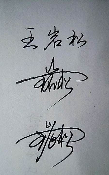 刘磊签名一笔图片