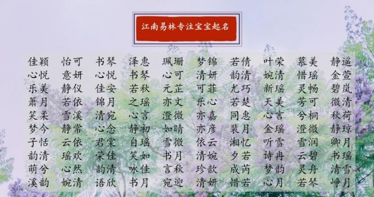 给小孩取名字免费大全,免费给小孩起名图4