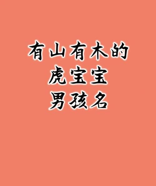 虎宝起名带山带木,虎宝起名带山带木女孩图1