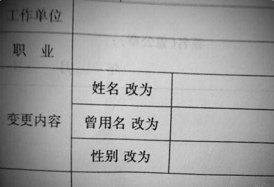 改名字需要什么手续,修改名字需要办理哪些手续呢22岁可以修改名字图4