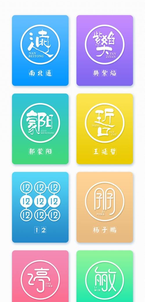 名字设计logo免费,自己名字怎么设计LOgo好看图1