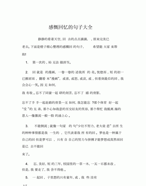 回忆往事的感慨句子,回顾年轻时候的感慨的短句图2