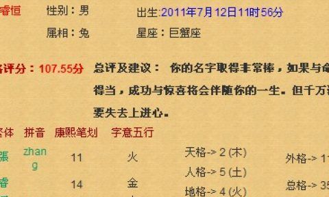 取名字 八字 免费测试,免费根据生辰八字起名图1