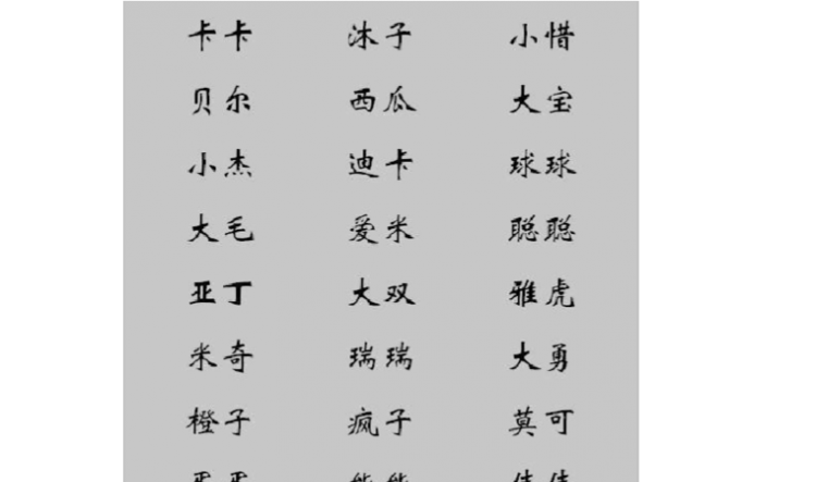 家族名叫什么最好听,家族最好听的名字叫什么图2