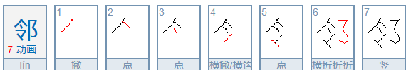 邻的拼音,邻居的邻的拼音是什么?图2