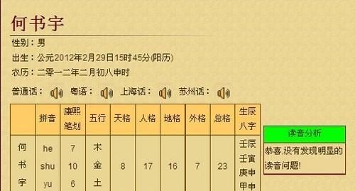 五行八字取名免费查,按生辰八字免费取名字大全男孩图4