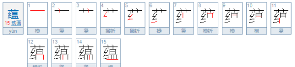 蕴怎么读音正确,蕴这个字怎么读组词图2