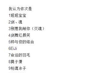 游戏神id大全,游戏遇见过最好听ID,你遇到过哪些一见难忘的玩家名称?图4