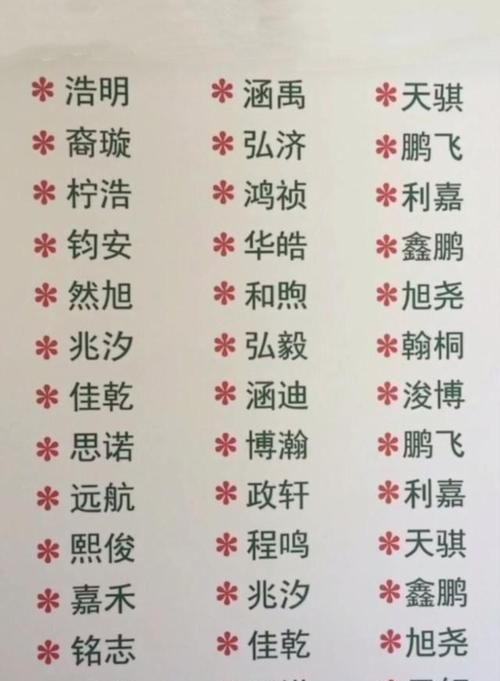 子字取名男孩名字大全,中间带子字的男孩名字图3