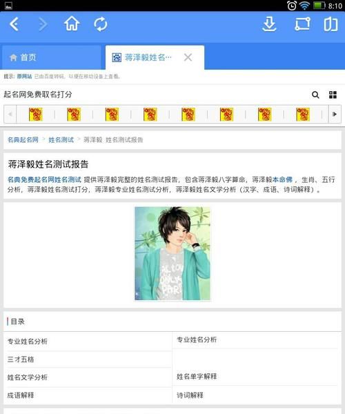 阿启网免费姓名测试打分,阿启免费测名字打分图3
