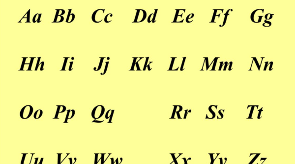 26个英文字母表,26个英语字母表图3