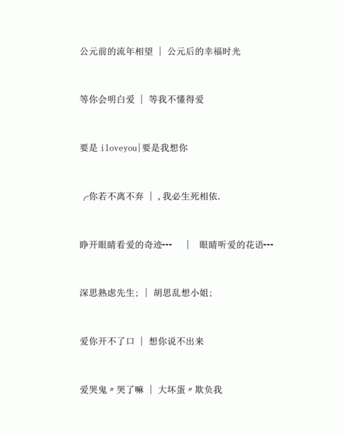 非主流情侣网名带符号火星文,非主流情侣网名带符号图1