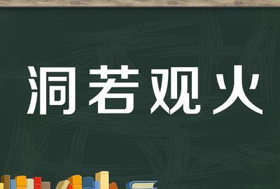 洞若观火的典故,出自烛之武退秦师的成语有哪些图4