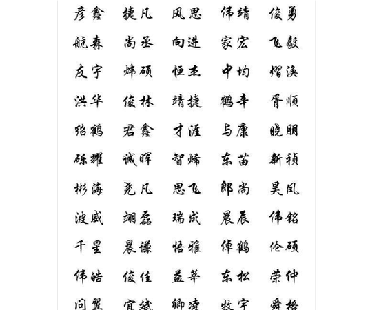 小孩取什么名字好听男孩子,帅气好听的男孩名字,好听的男孩名字大全图2