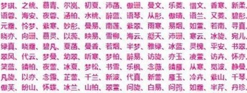 女孩叫什么好听又可爱,最可爱的女生名字两个字图2