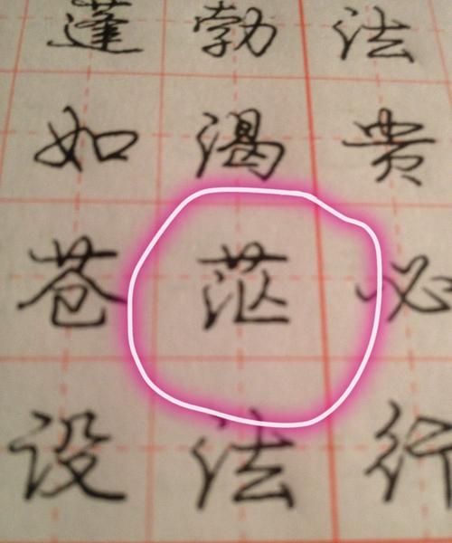 草字头最吉利的字女孩,草字头的字图2